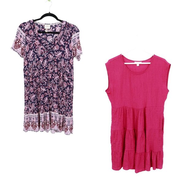 Knox Rose Cottagecore Top Bundle Dress Womens XS Multi Boho Hippie Grannycore - Picture 1 of 13